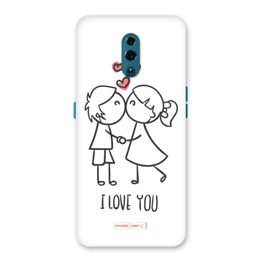 I Love You Back Case for Oppo Reno