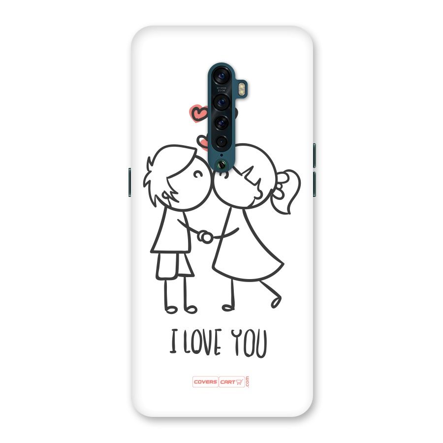 I Love You Back Case for Oppo Reno2