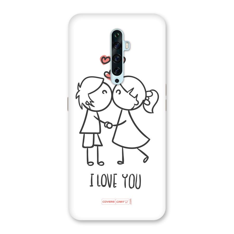 I Love You Back Case for Oppo Reno2 F