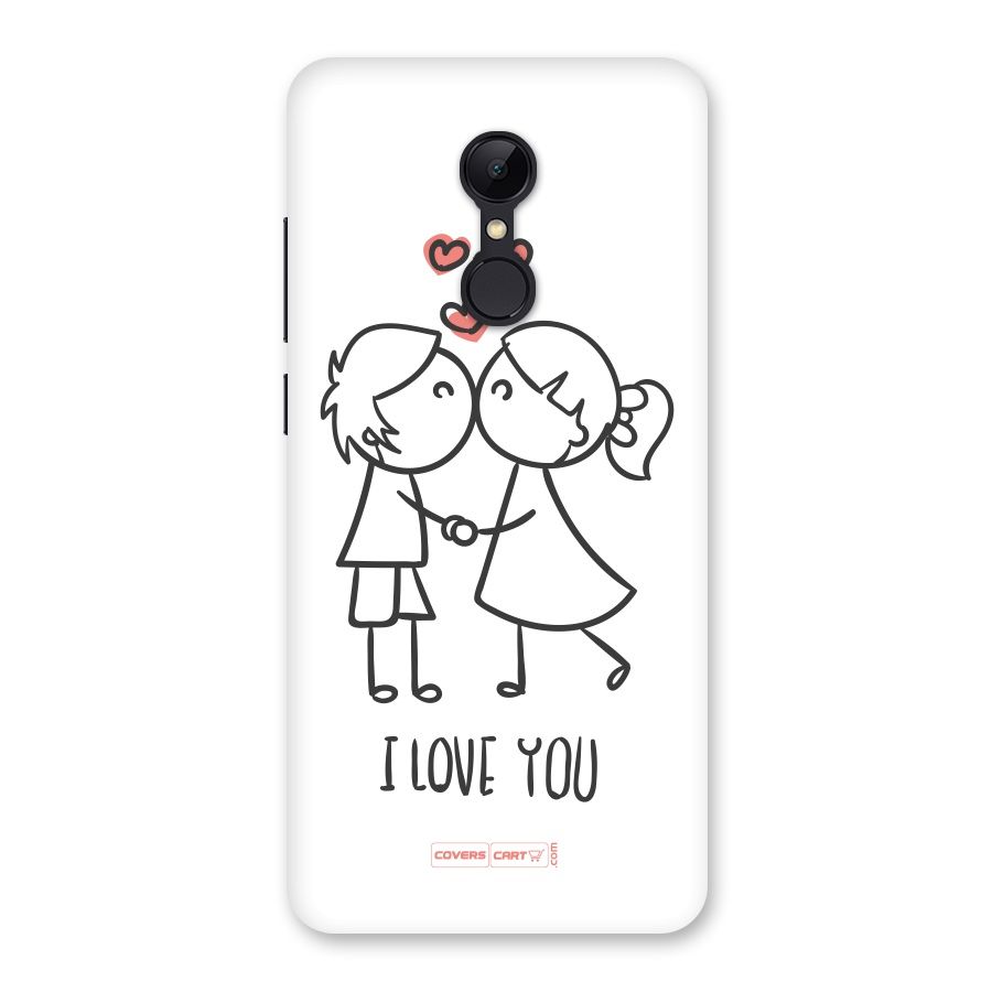 I Love You Back Case for Redmi 5