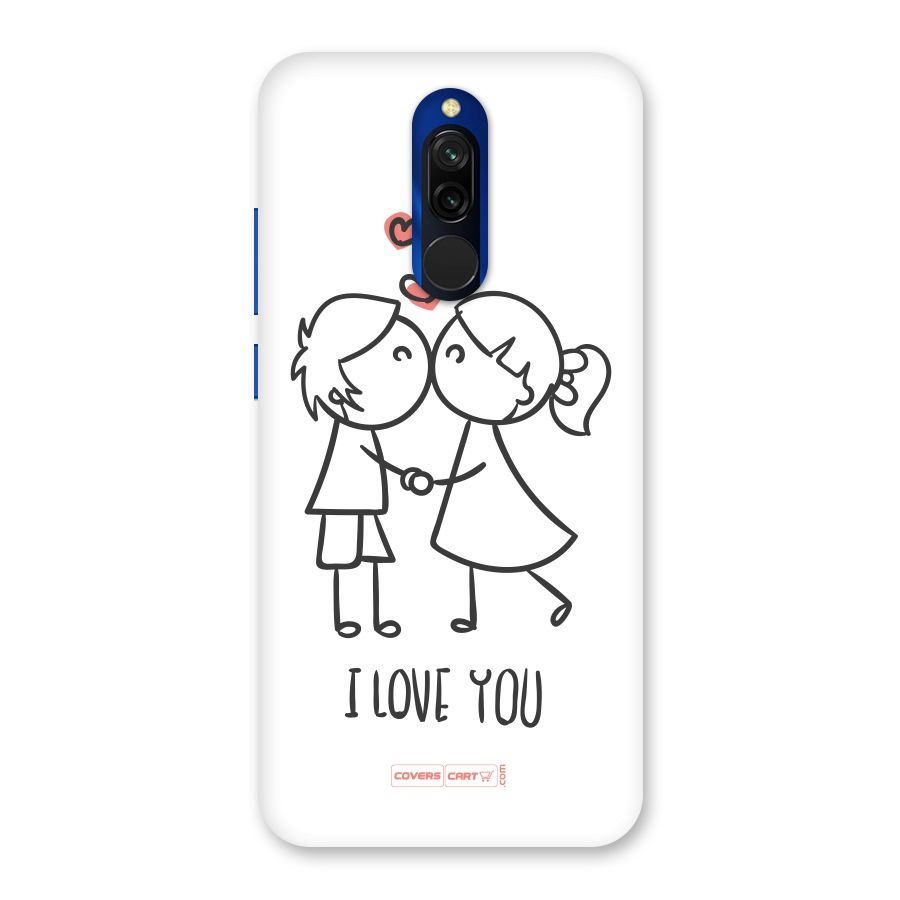 I Love You Back Case for Redmi 8