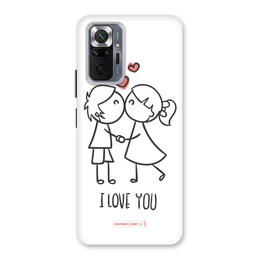 I Love You Back Case for Redmi Note 10 Pro Max