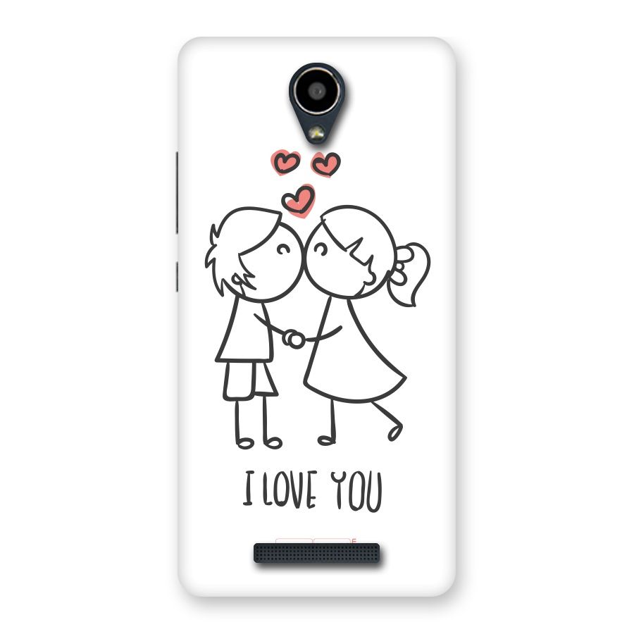 I Love You Back Case for Redmi Note 2