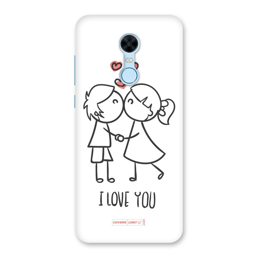 I Love You Back Case for Redmi Note 5