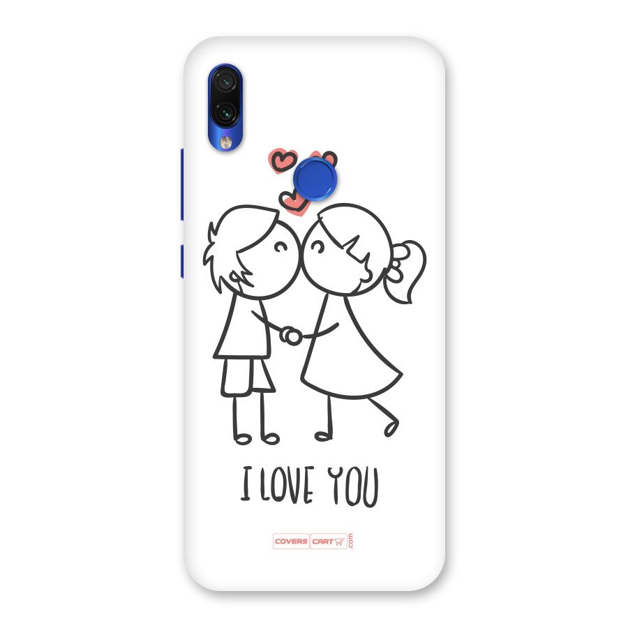 I Love You Back Case for Redmi Note 7S