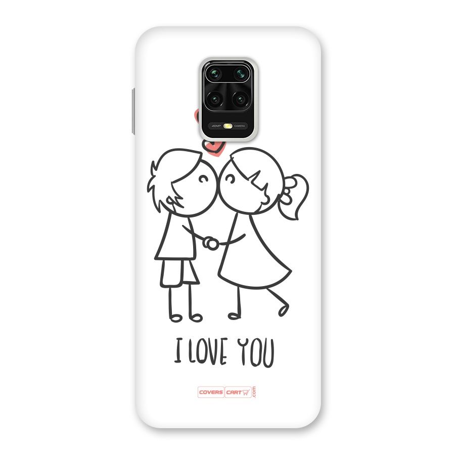 I Love You Back Case for Redmi Note 9 Pro