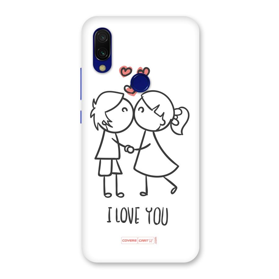 I Love You Back Case for Redmi Y3