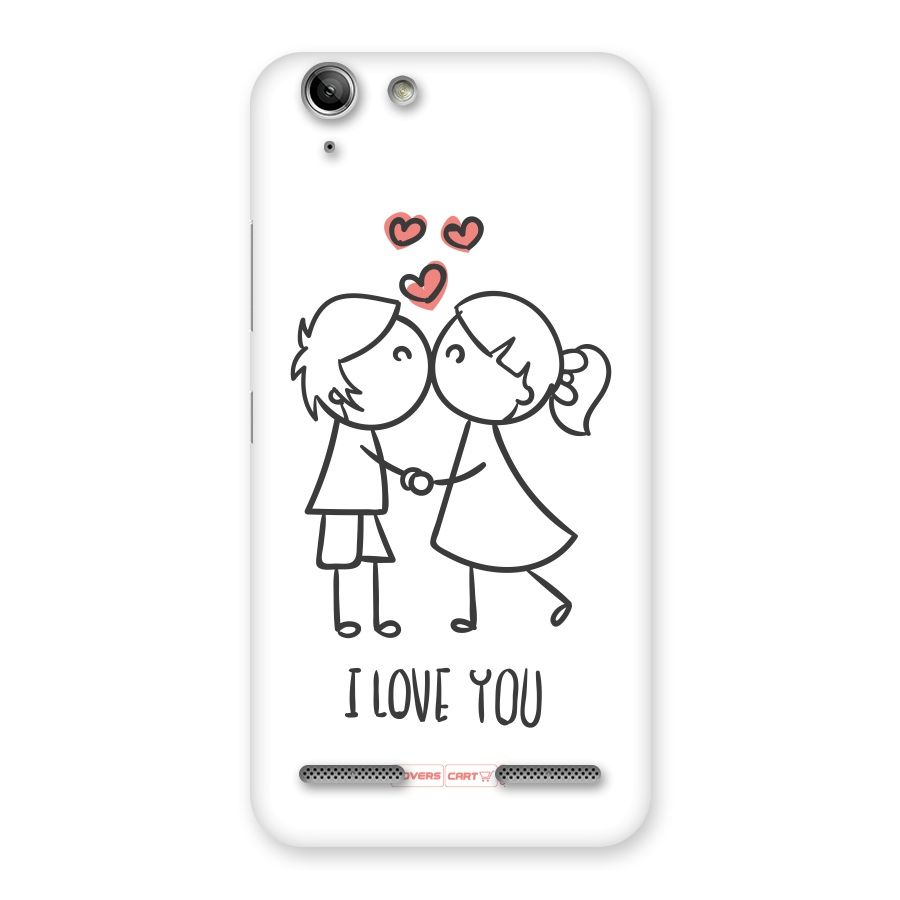 I Love You Back Case for Vibe K5 Plus