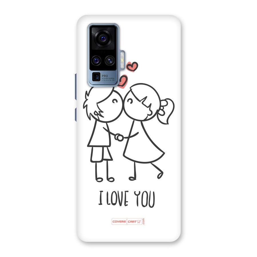 I Love You Back Case for Vivo X50 Pro