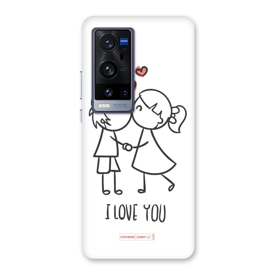 I Love You Back Case for Vivo X60 Pro Plus