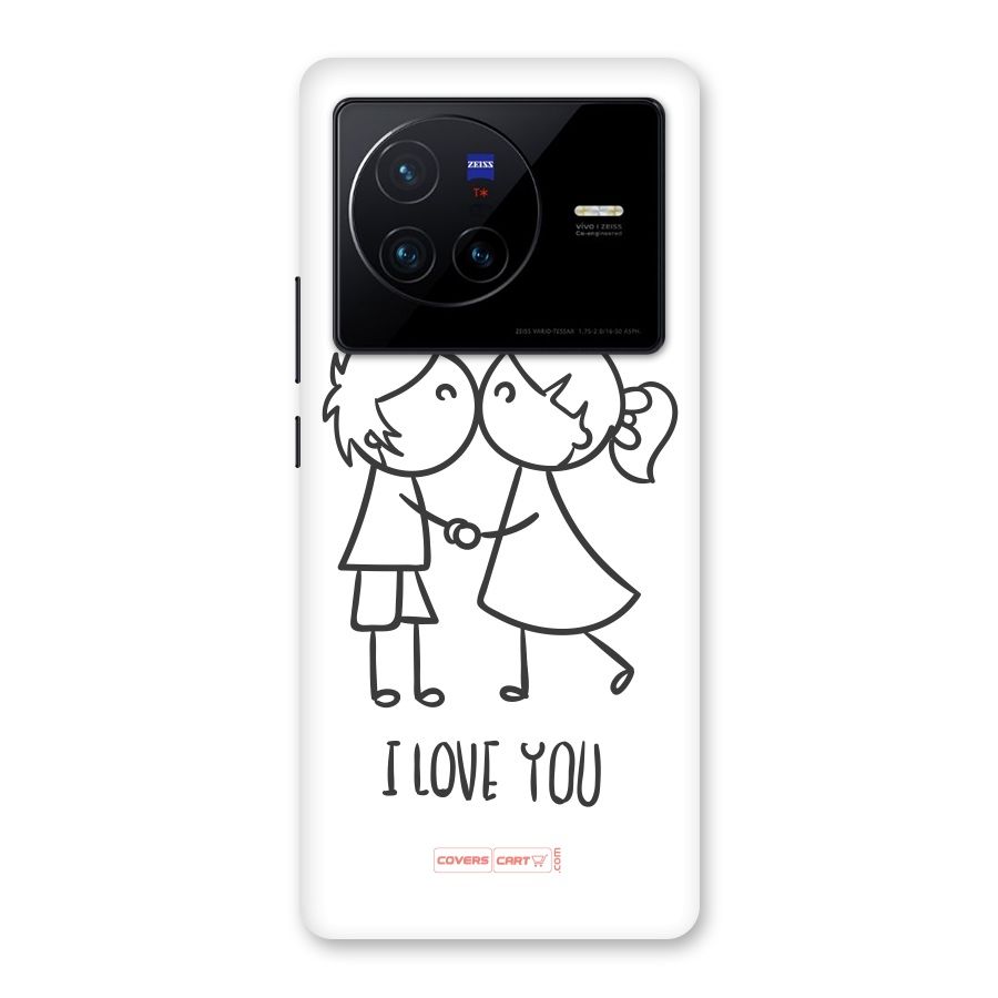 I Love You Back Case for Vivo X80