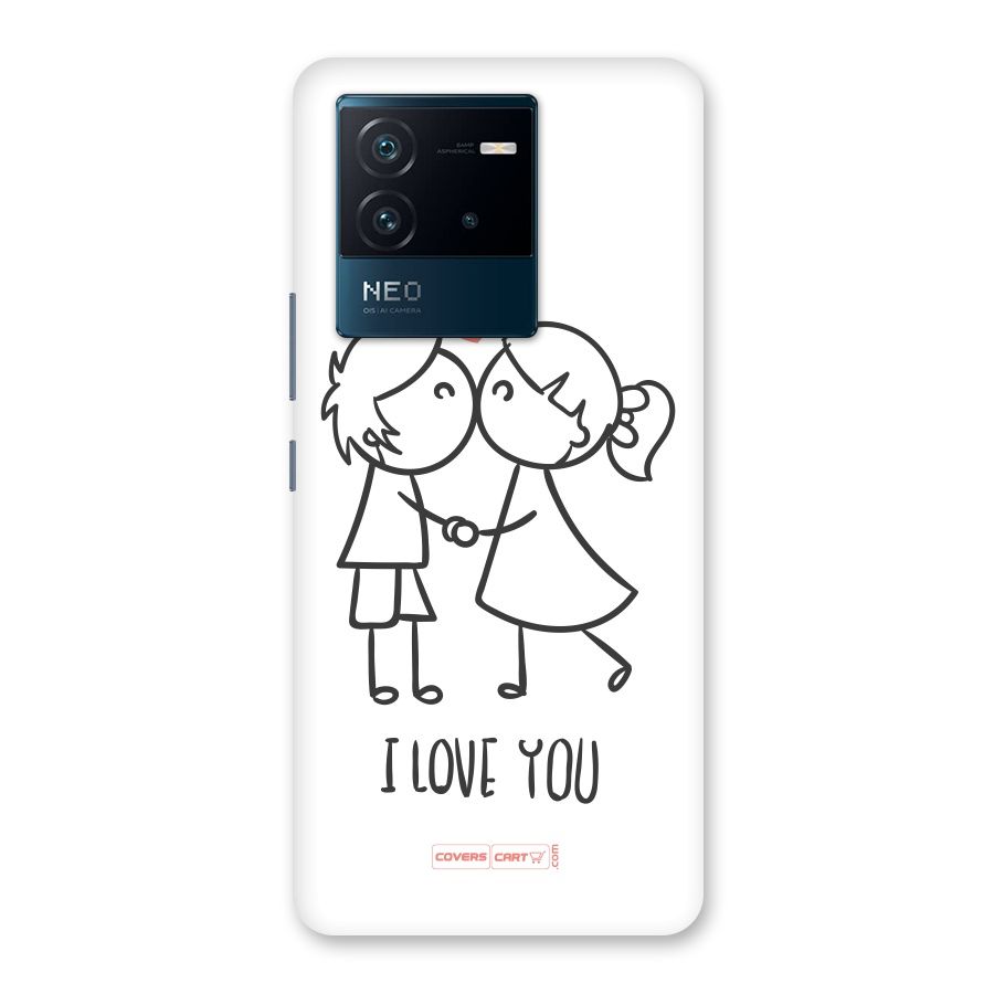 I Love You Back Case for Vivo iQOO Neo 6 5G