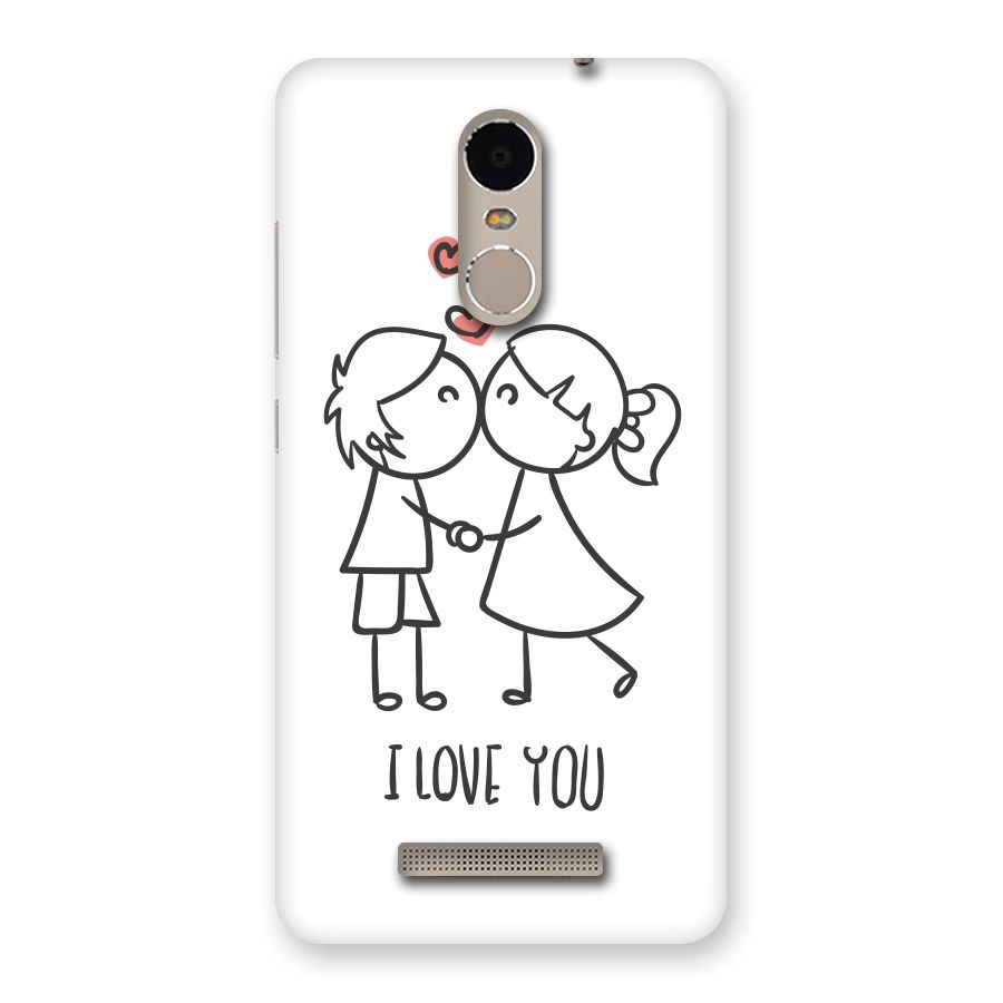 I Love You Back Case for Xiaomi Redmi Note 3