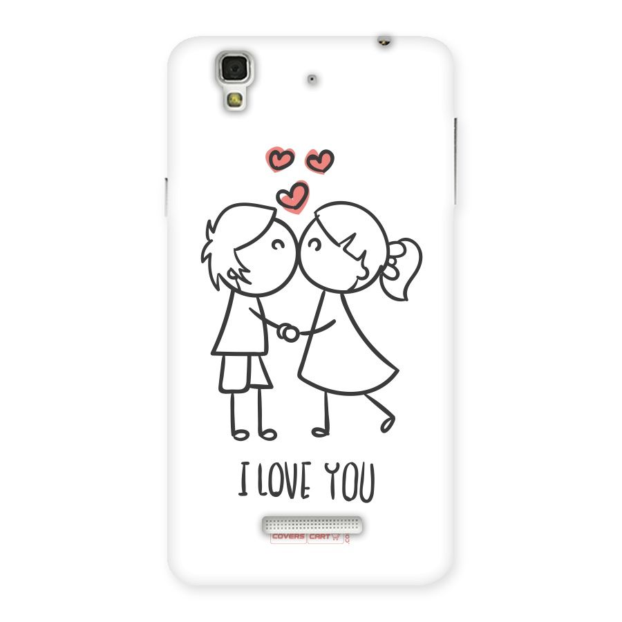I Love You Back Case for YU Yureka Plus