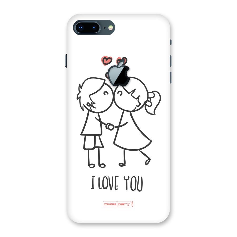I Love You Back Case for iPhone 7 Plus Apple Cut