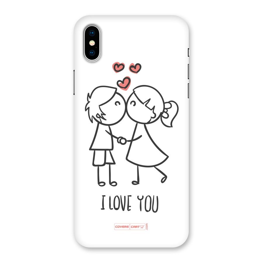 I Love You Back Case for iPhone XS