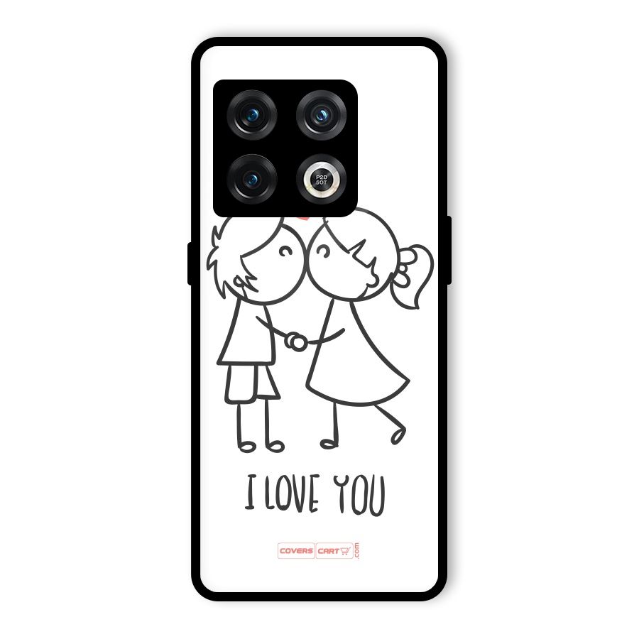 I Love You Glass Back Case for OnePlus 10 Pro 5G