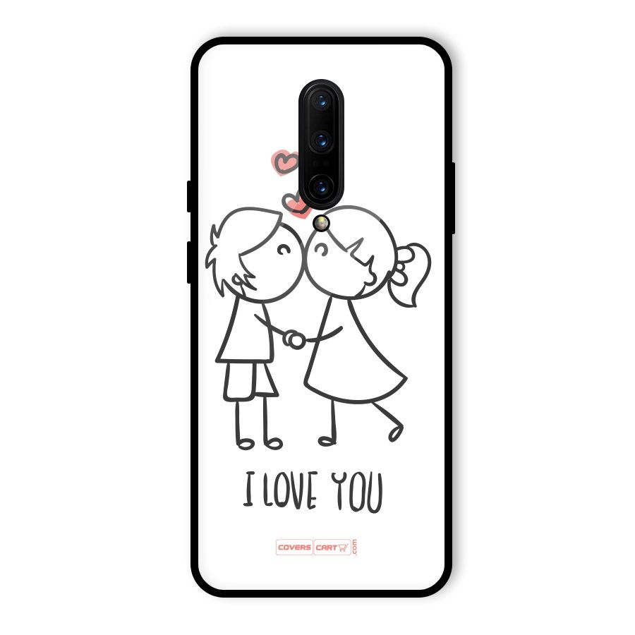 I Love You Glass Back Case for OnePlus 7 Pro