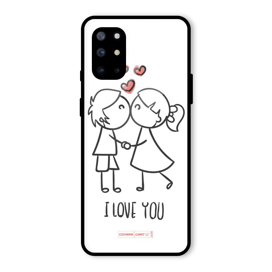 I Love You Glass Back Case for OnePlus 8T