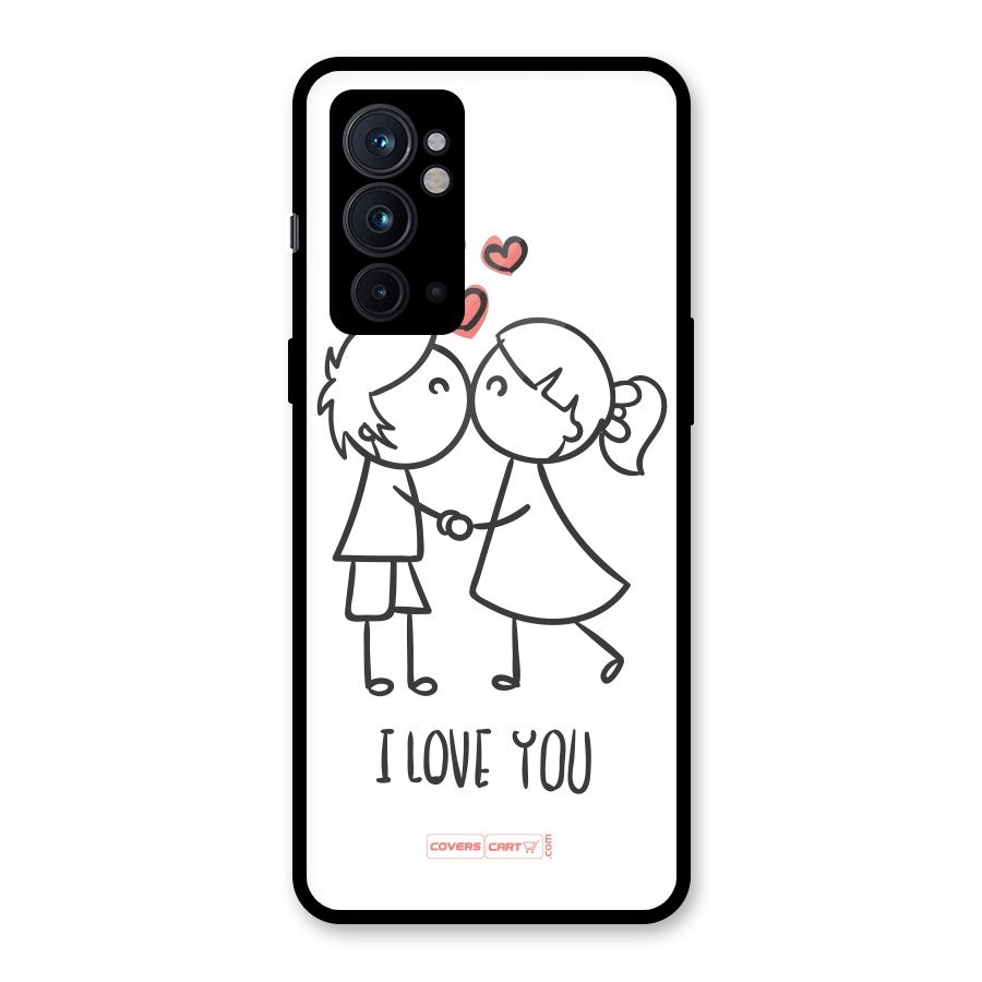 I Love You Glass Back Case for OnePlus 9RT 5G