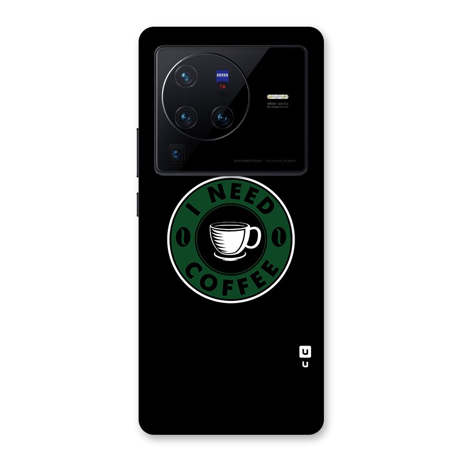 I Need Coffee Classic Back Case for Vivo X80 Pro