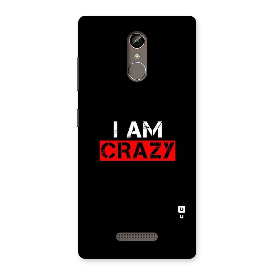 I am Crazy Back Case for Gionee S6s