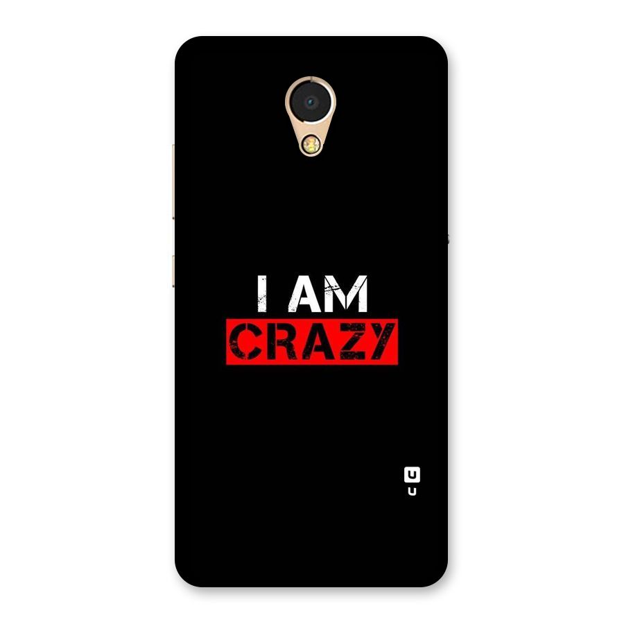 I am Crazy Back Case for Lenovo P2
