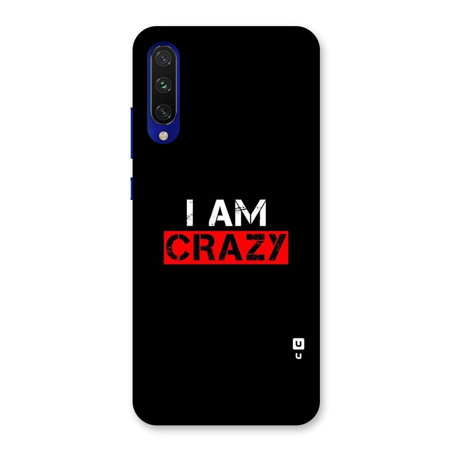 I am Crazy Back Case for Mi A3