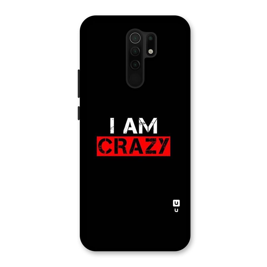 I am Crazy Back Case for Poco M2