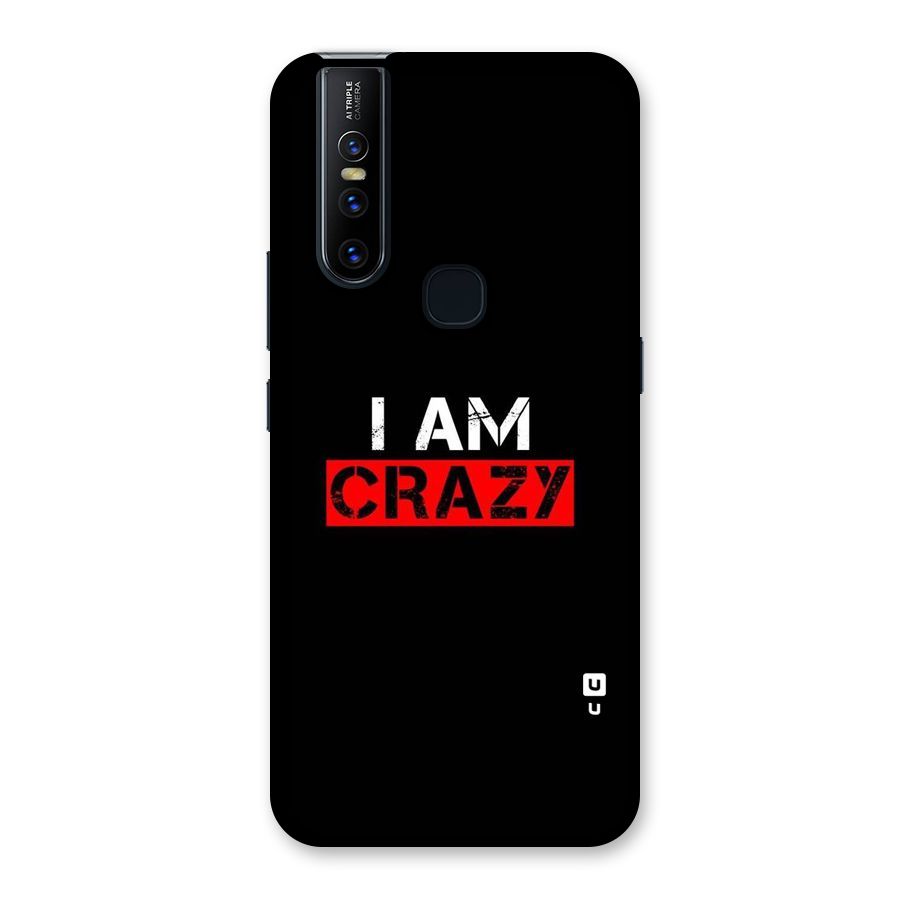 I am Crazy Back Case for Vivo V15