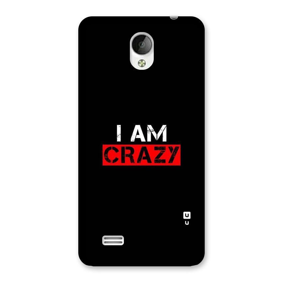 I am Crazy Back Case for Vivo Y21