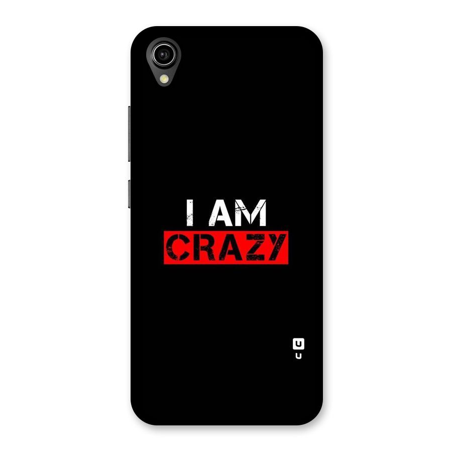 I am Crazy Back Case for Vivo Y90