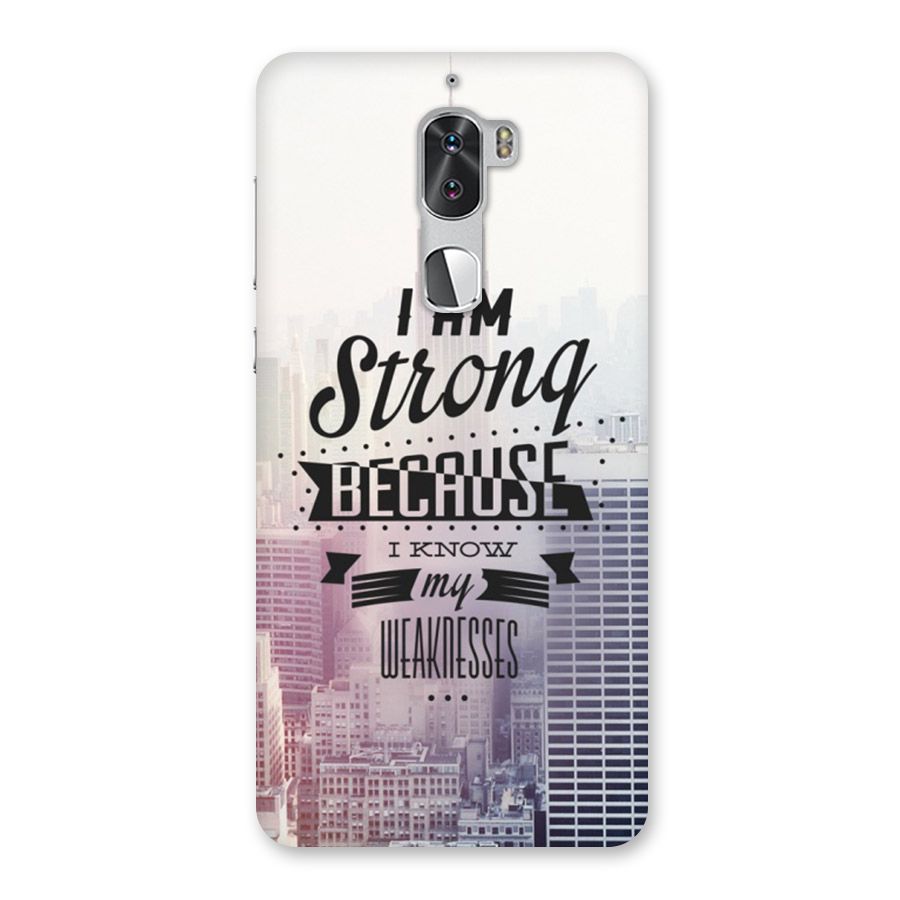 I am Strong Back Case for Coolpad Cool 1