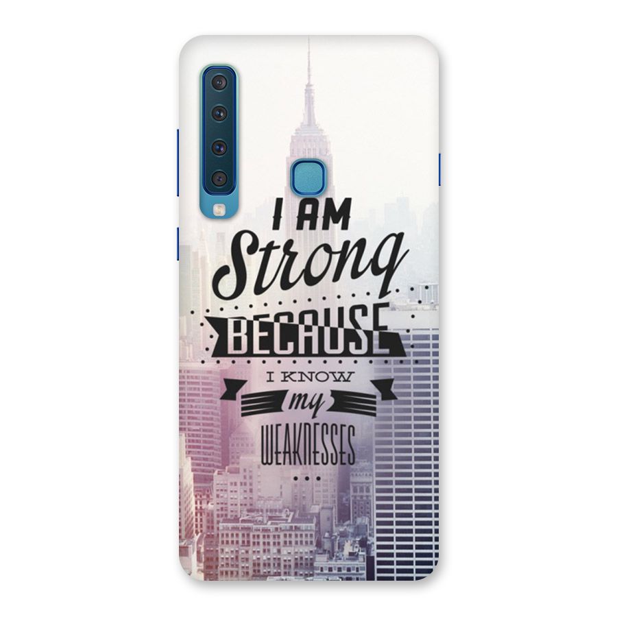 I am Strong Back Case for Galaxy A9 (2018)