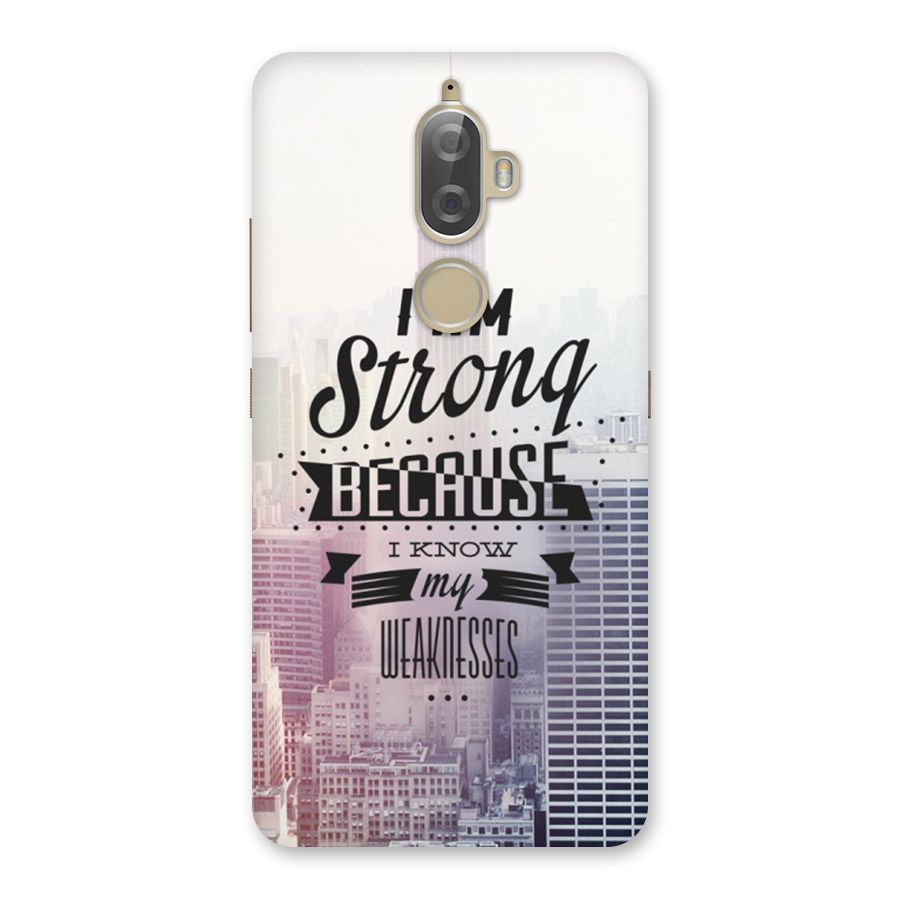 I am Strong Back Case for Lenovo K8 Plus