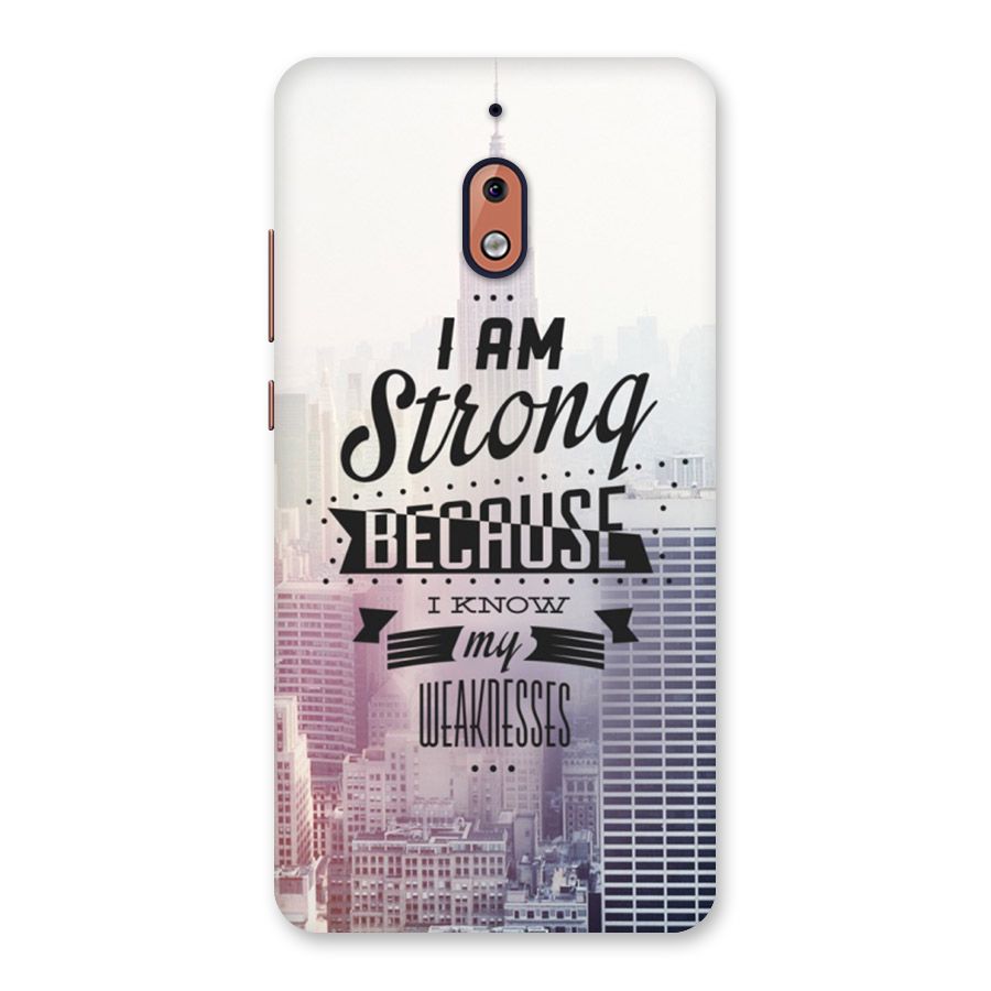I am Strong Back Case for Nokia 2.1