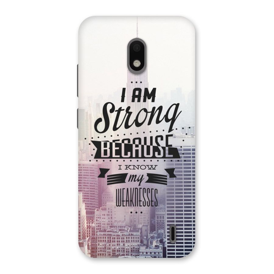 I am Strong Back Case for Nokia 2.2