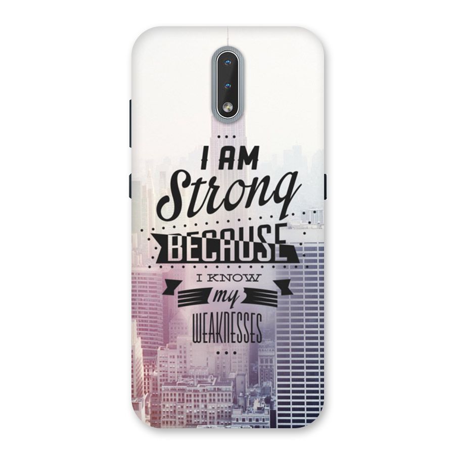 I am Strong Back Case for Nokia 2.3