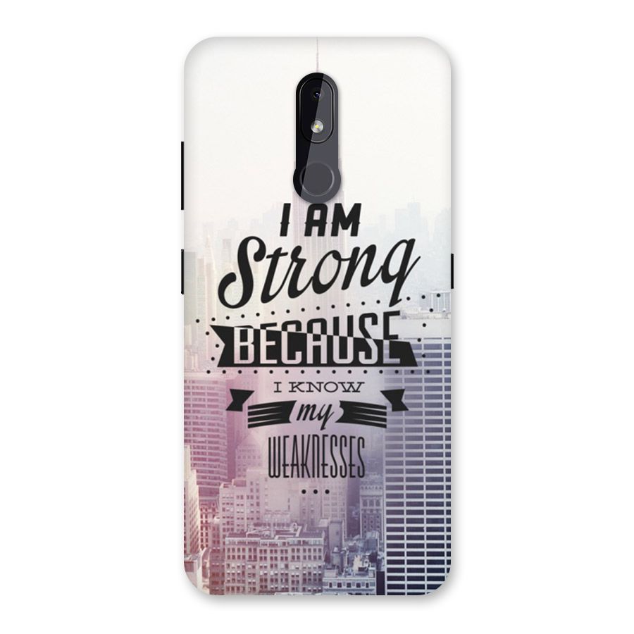 I am Strong Back Case for Nokia 3.2