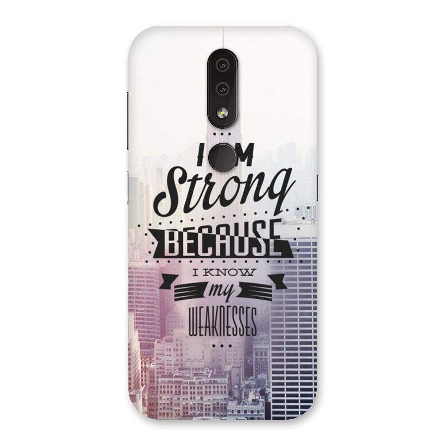 I am Strong Back Case for Nokia 4.2