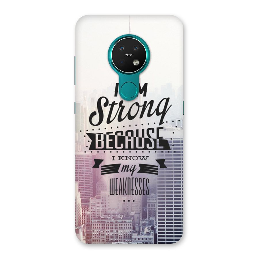 I am Strong Back Case for Nokia 7.2
