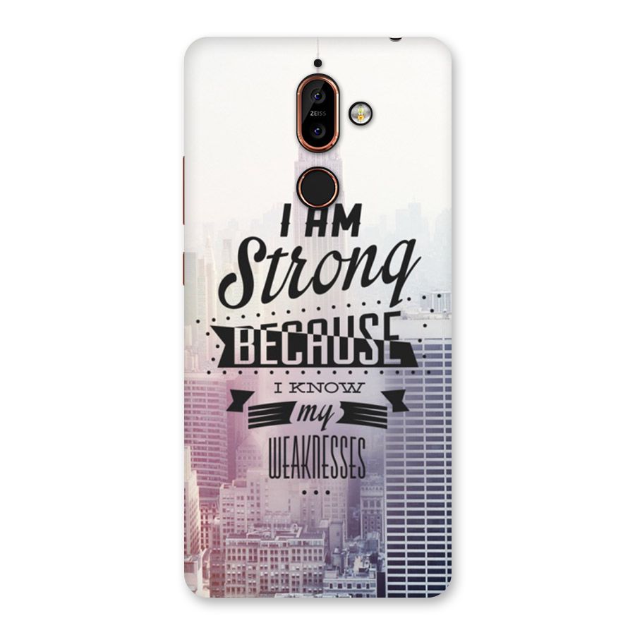 I am Strong Back Case for Nokia 7 Plus