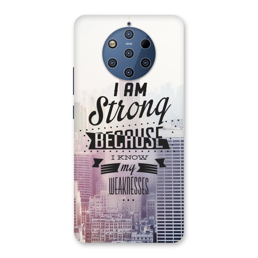 I am Strong Back Case for Nokia 9 PureView