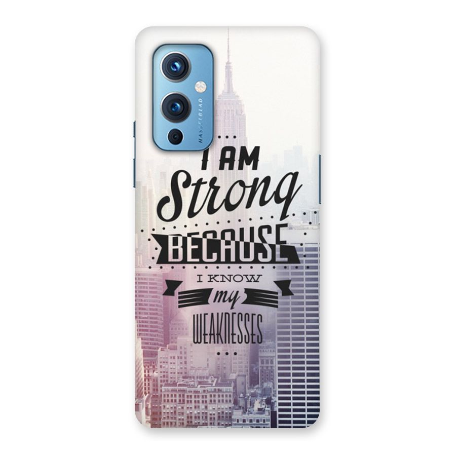 I am Strong Back Case for OnePlus 9