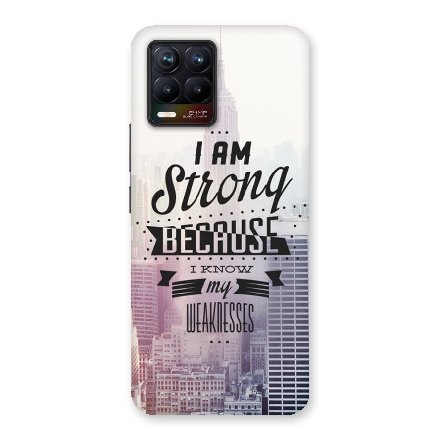 I am Strong Back Case for Realme 8