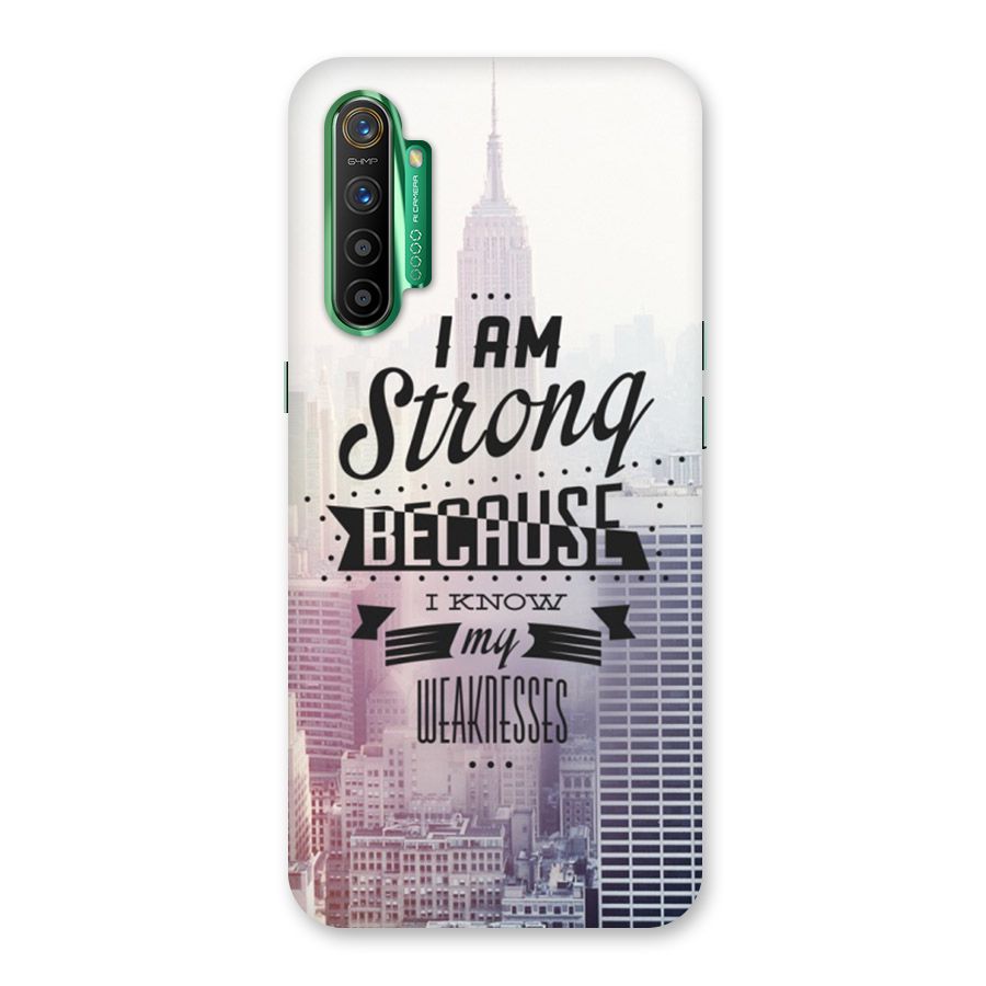I am Strong Back Case for Realme X2