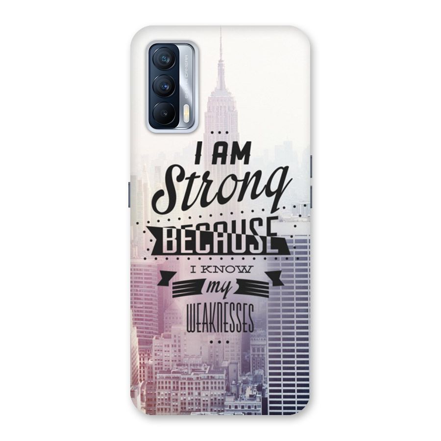 I am Strong Back Case for Realme X7