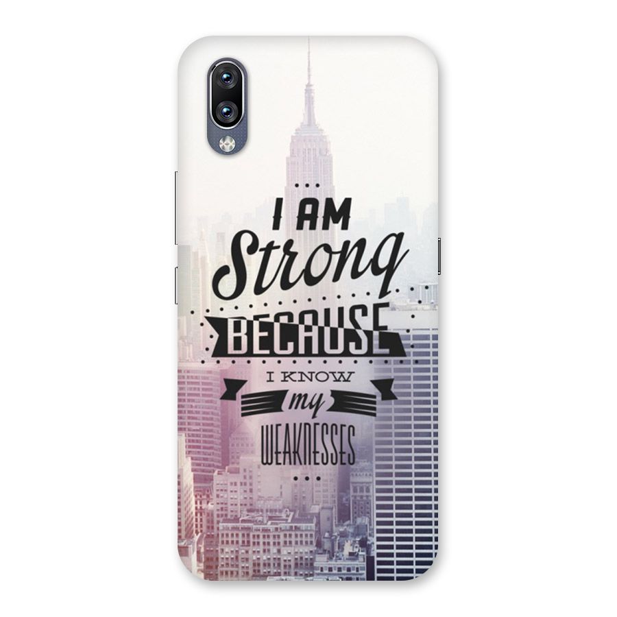 I am Strong Back Case for Vivo NEX