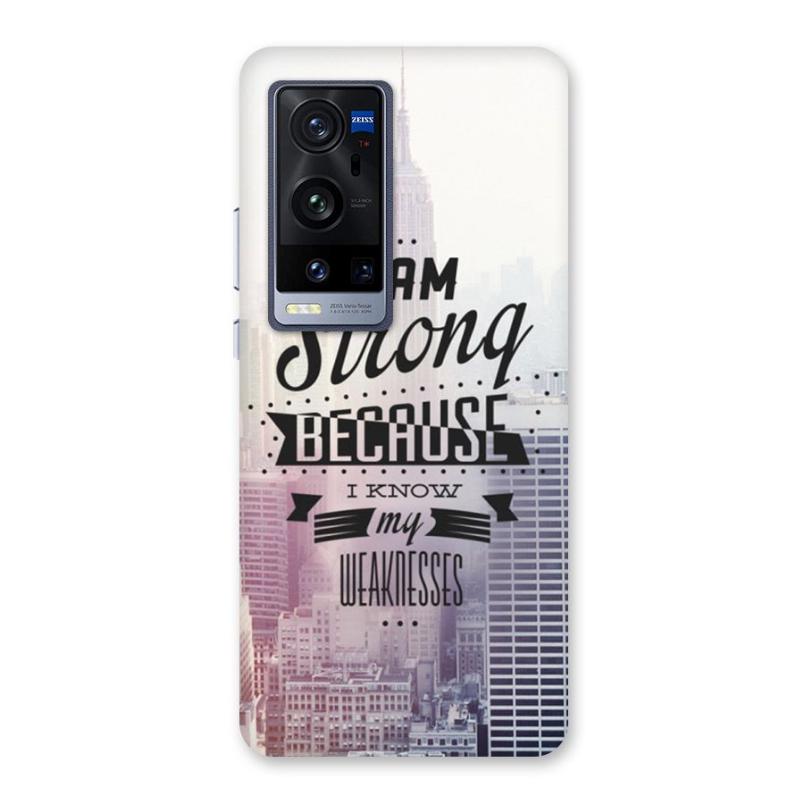 I am Strong Back Case for Vivo X60 Pro Plus