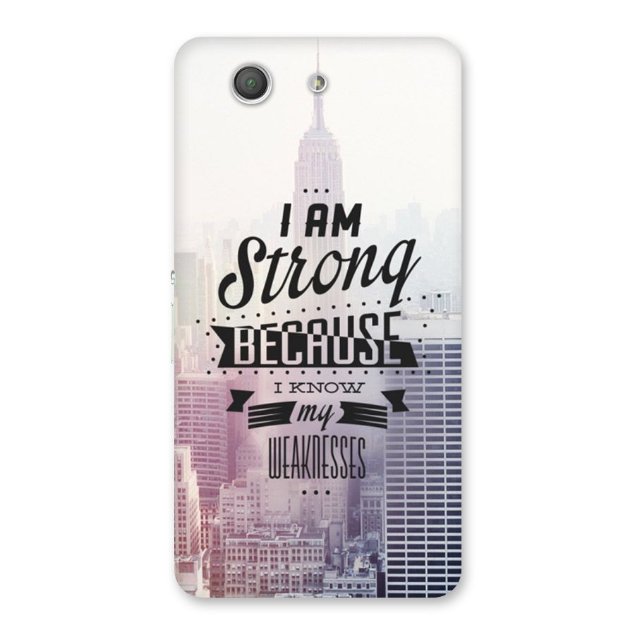 I am Strong Back Case for Xperia Z3 Compact